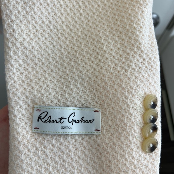 Elegant Cream Blazer - Picture 7 of 11